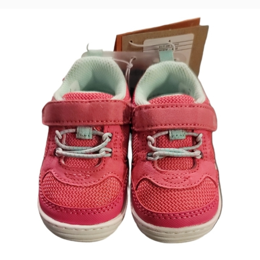 Stride Rite Coral Pink Baby Walker Shoes